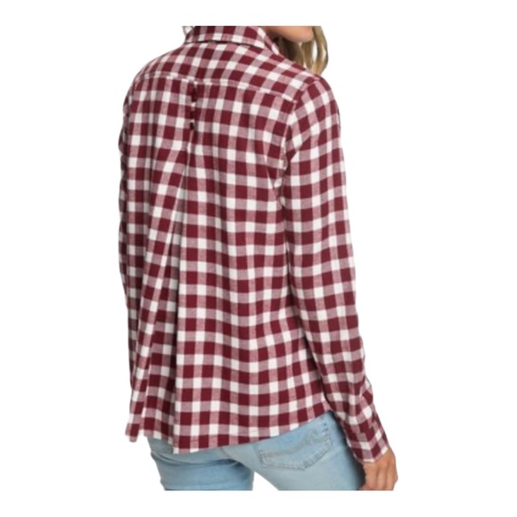 Roxy Women’s Flannel Shirt Sz S - Picture 4 of 7